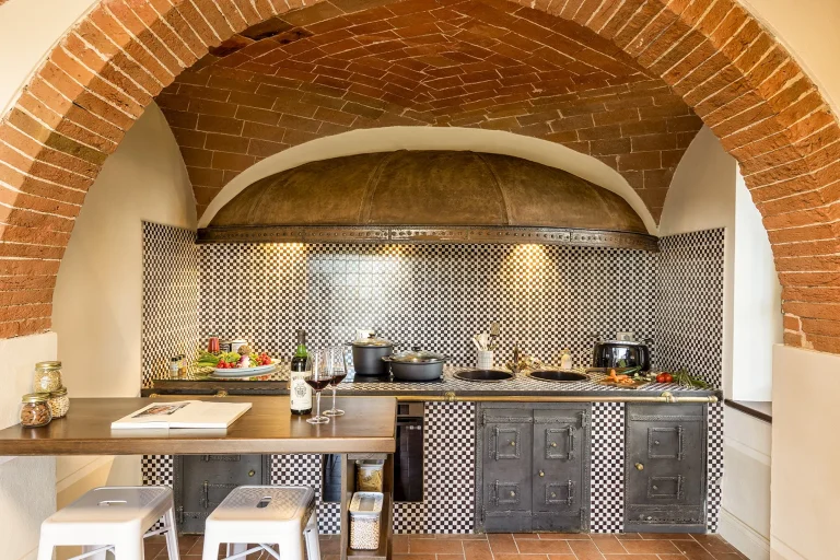 Interni Villa Pianoia - Soggiorno in Val d’Orcia Toscana