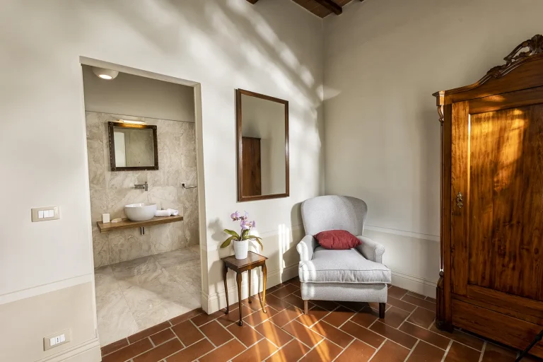 Interni Villa Pianoia - Soggiorno in Val d’Orcia Toscana