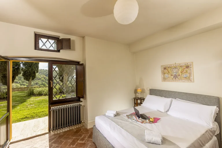 Interni Villa Pianoia - Soggiorno in Val d’Orcia Toscana