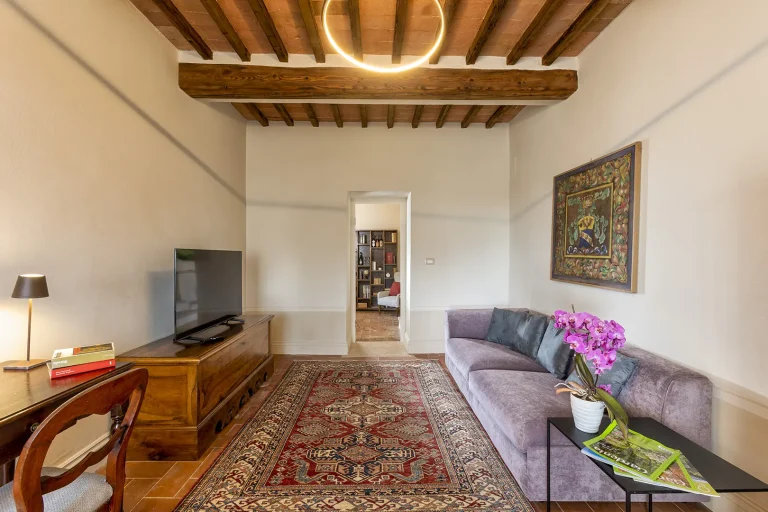 Interni Villa Pianoia - Soggiorno in Val d’Orcia Toscana