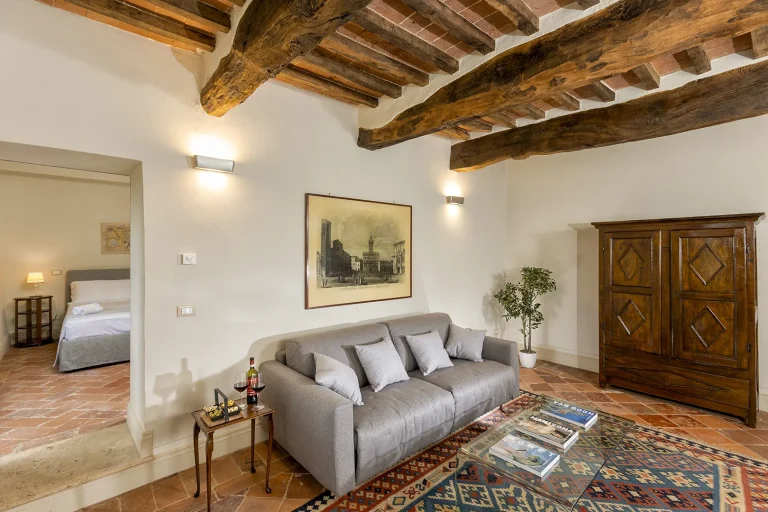 Interni Villa Pianoia - Soggiorno in Val d’Orcia Toscana