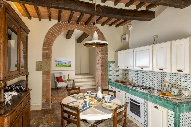 Interni Villa Pianoia - Soggiorno in Val d’Orcia Toscana