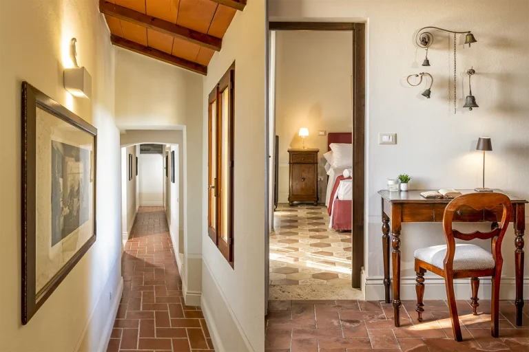 Interni Villa Pianoia - Soggiorno in Val d’Orcia Toscana